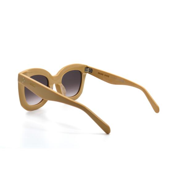 NEW CELINE CL4005FN 57Z BEIGE VIOLET GRADIENT WOMEN'S SUNGLASSES - Picture 5 of 10